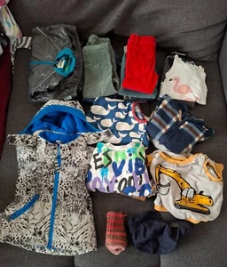 (15) Großes XXL Set mit Baby Kinder Kleidung 86/92 - 20 Teile Outdoor Overall - Bild 1 von 6
