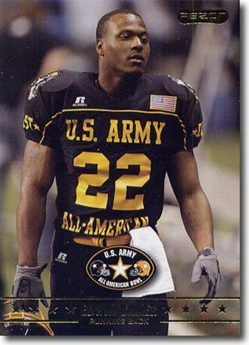 (25) 2009 Edwin Baker Razor / Leaf  US Army All-American Football RCs - Image 1 of 1