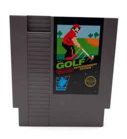 Golf Nintendo NES 5 Screw Cartridge USA