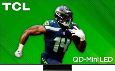 TCL TV 55-Inch Class QM7 4K UHD HDR QD Mini-Led Smart Google Television NEW - Image 1 of 4