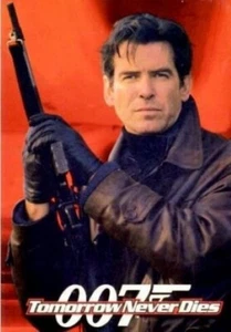 James Bond Tomorrow Never Dies Promo Card #P2 Inkworks 1997 Pierce Brosnan - Picture 1 of 2