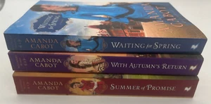 Complete Set Series Lot of 3 Westward Winds books by Amanda Cabot (180) - Bild 1 von 2