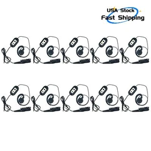 10PCS HKLN4436A Swivel Earpiece Headset Compatible with XPR3300 XPR3500 Radio - Picture 1 of 6
