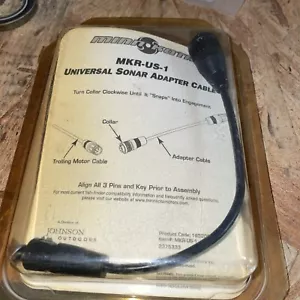 Minn Kota Boat Sonar Adapter Cable MKR us1 Ranger Universal - Picture 1 of 2