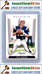 2011 Panini Prestige #120 Tom Brady RAW - Picture 1 of 2
