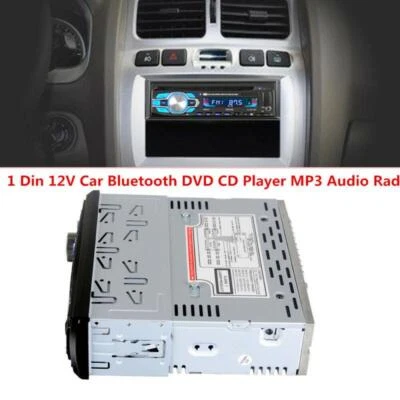 5014BT 1Din Car Bluetooth DVD CD Player Remote Control MP3 FM Audio Radio 60WX4 - Image 1 of 4