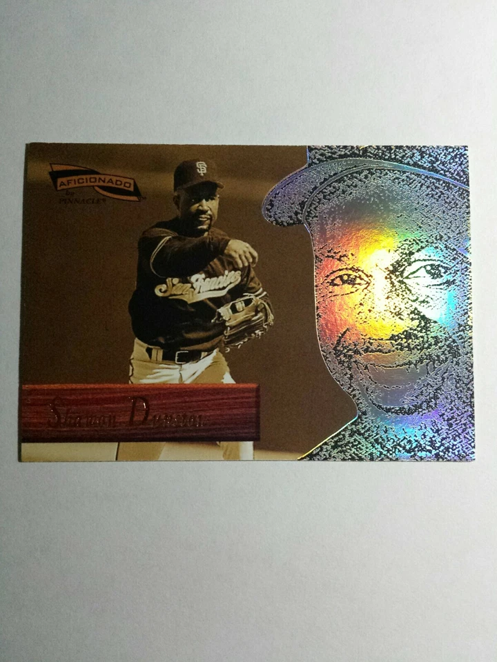 SHAWON DUNSTON 1996 PINNACLE AFICIONADO BASEBALL CARD # 85 D2233 - Image 1 of 1