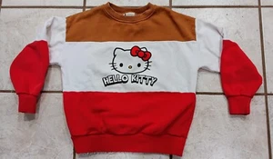 🎀 Sanrio Licensed HELLO KITTY SWEATSHIRT Zara Girls Collection 2018 Size 10 😺 - Picture 1 of 4