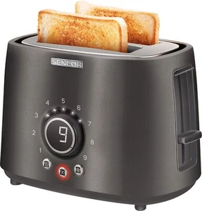 STS6058BK STS 605 Toaster Stainless Steel Black - Picture 1 of 9