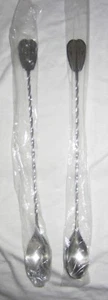 Two Angels Envy Stirring Cocktail Spoons Twist Bar Tools 12" New - Picture 1 of 3