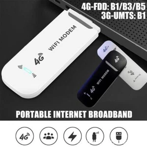 4G LTE Unlocked USB Dongle Modem Wireless WiFi Adapter Router 150M} I3W3 S8J4 - Photo 1/15