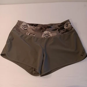 5.11 TACTICAL Womens Running/workout Lightweight Shorts Size 4 Floral Design - Picture 1 of 9