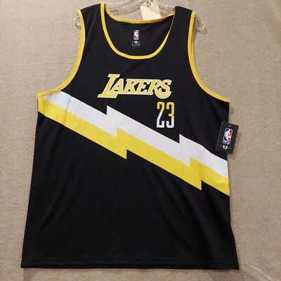 Camisa Jersey Masculina GAME Los Angeles Lakers LeBron James #6 Nova Com Etiqueta Extra Grande Pw10 - Imagem 1 de 4