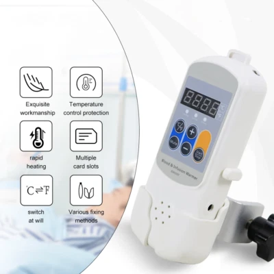 Calentador de transfusión termostato calentamiento de fluido calentador de infusión de sangre portátil Foto 1 de 4