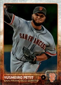 2015 Topps MLB Yusmeiro Petit #517 - Picture 1 of 2