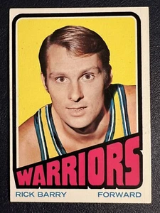 Rick Barry 1972-73 Topps Basketball #44 Golden State Warriors HOF EX-MINT - Picture 1 of 6
