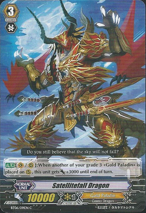 4 x Satellitefall Dragon - BT06/091EN - C Near Mint / Mint, English - Image 1 of 1