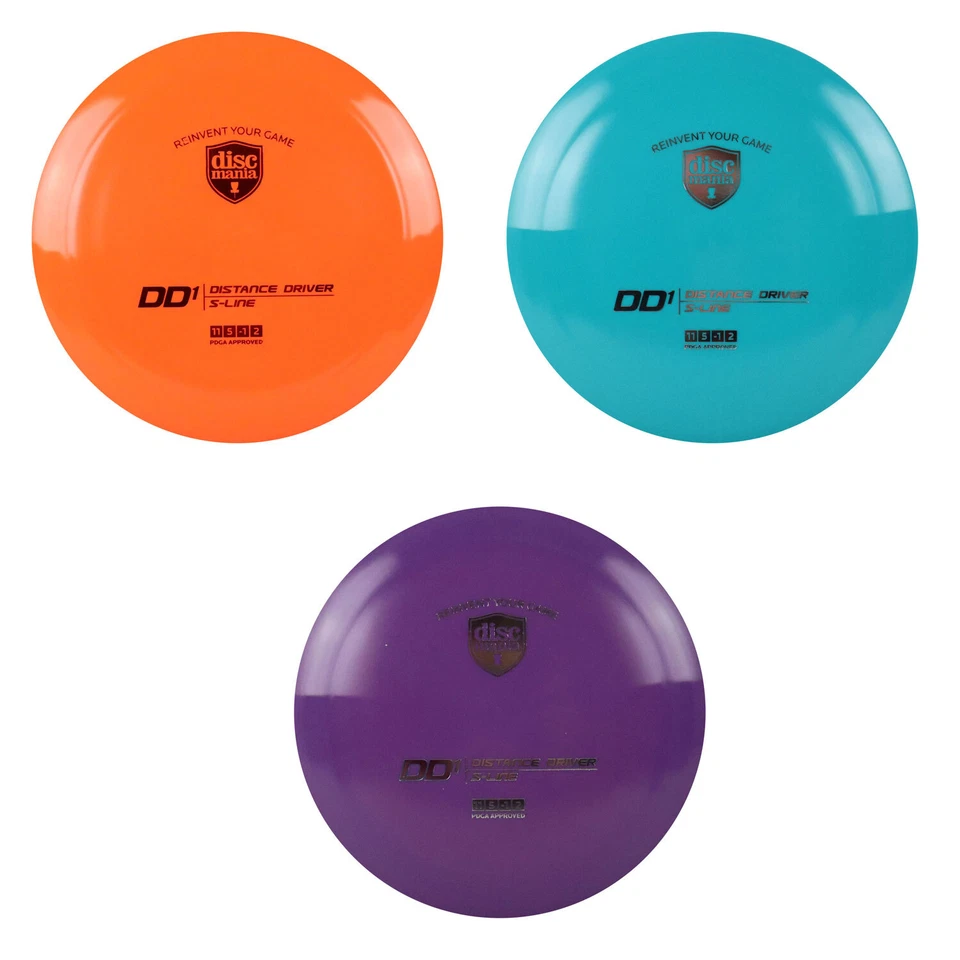 Discmania Disc Golf S-Line DD1 Distance Driver 11/5/-1/2 - Choose Exact - Image 1 of 1