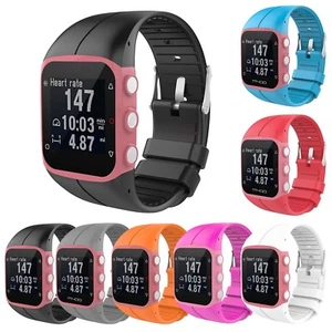 StrapsCo Silicone Rubber Replacement Band Strap for Polar M430 GPS Running Watch - Picture 1 of 16