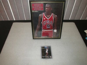 Michael Jordan Beckett Basketball Magazine & Upper Deck 20.000 punti card combo - Foto 1 di 6