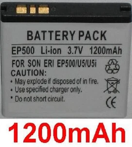 Batterie 1200mAh BGS010899 EP500 Pour Sony Ericsson SK17i - Photo 1 sur 1