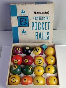 Pocket Balls Pool Table Ball Set - Picture 1 of 10