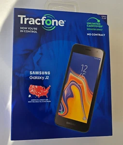Tracfone Prepaid 16GB 4G LTE Samsung Galaxy J2 Android Smartphone BRAND NEW - Picture 1 of 4