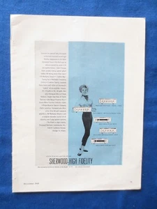 Sherwood S-5000 S-4400S-1000 II S-2000 II Magazine Ad Hi Fi Review December 1959 - Bild 1 von 1