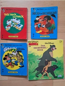 Walt Disneys Minis + Pixis - Konvolut 4 Mini-Kinderbücher 60er Jahre - Imagen 1 de 3