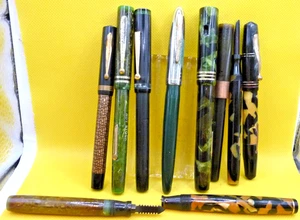 Fountain Pen Parts-SOLD AS PARTS ONLY-NO NIBS - Picture 1 of 7