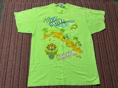 МУЖСКАЯ Б/У ВИНТАЖНАЯ ФУТБОЛКА 90-Х 1997 JIMMY BUFFETT HAVANA DAYDREAMIN TOUR РАЗМЕР XL - Изображение 1 из 4
