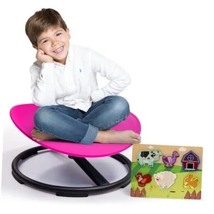 Kids Sensory Swivel Chair, Sensory Spin Chair for Autism Kids, Body - Picture 1 of 7