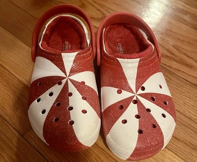 Bastón de caramelo de menta navideña forrado clásico para niños grandes cocodrilos brillantes talla 2 Foto 1 de 4