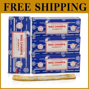 Paquete de regalo de incienso Satya Nagchampa 1000 g - Imagen 1 de 10