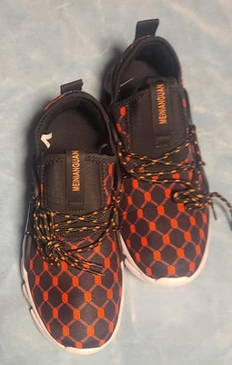 Tenis deportivos de diseño MEINIANGUAN (negro y naranja) talla 6,5 Foto 1 de 3