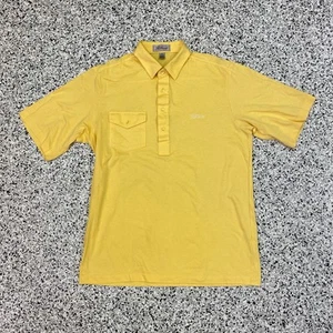 Titleist Collection Polo Shirt Mens Large Yellow Golf Vintage EUC - Picture 1 of 5
