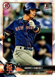 2018 Bowman #BP72 Andres Gimenez Prospects - Picture 1 of 2