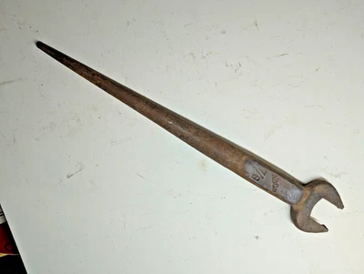 Llave Spud American Bridge Co Vintage 7/8" hexagonal en la parte posterior pesada? hardned? Foto 1 de 4