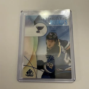 2024-25 Upper Deck Sp Game Used - Authentic Rookies Zach Dean #261 Blue... - Picture 1 of 5