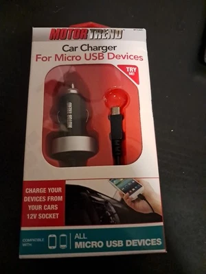 Cargador de coche micro USB Foto 1 de 4