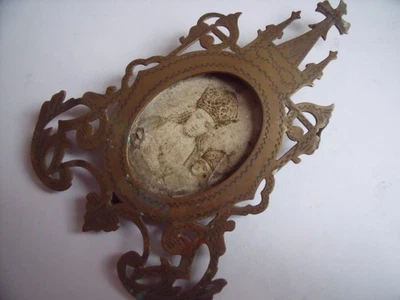 Artisanat de tranchée objet de poilu VIERGE BRETAGNE - Photo 1/4