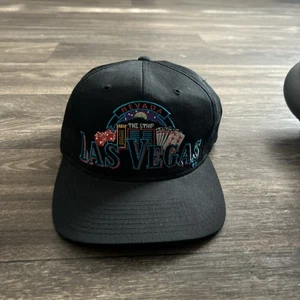 Las Vegas Nevada Captain Travel Vintage Snapback cap hat Rare - Picture 1 of 5