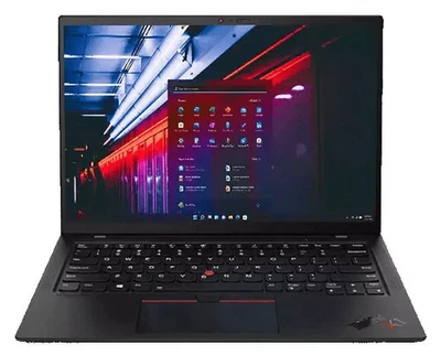 Lenovo X1 Carbon Gen7  i7-8565u  14"  16GB RAM  1 TB NVME HDMI  Win11, Top - Bild 1 von 2