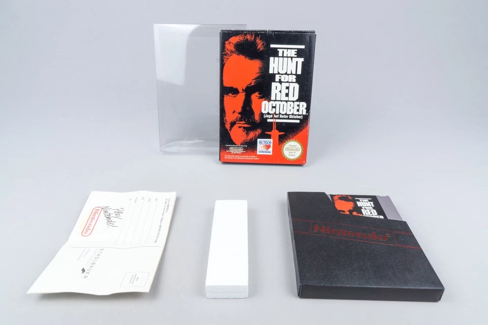 Nintendo NES *The Hunt for Red October: Jagd Auf Roter Oktober* OVP PAL B 7H-FRG - Bild 1 von 4