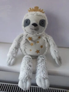 Intelex Warm & Cozy GREY SLOTH Soft Plush Microwavable Lavender Scented 17" Toy - Picture 1 of 3