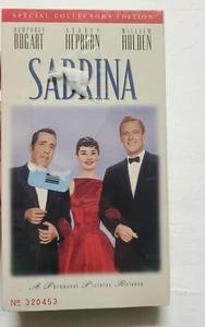 SABRINA VHS tape Humphrey Bogart Audrey Hepburn Special Collectors Edition NEW - Bild 1 von 8