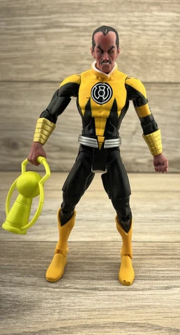 DC Universe Classics DCUC Sinestro Corps Figure Loose Complete W/Yellow Lantern Cover