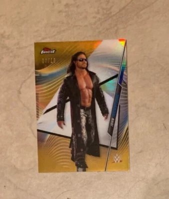2020 John Morrison WWE Topps Finest Gold #48 7/10 - Image 1 of 2