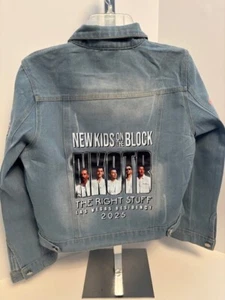 New Kids on the Block Denim Jacket NEW - Picture 1 of 8