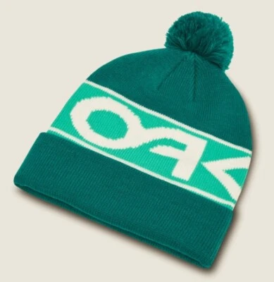 Gorro unisex OAKLEY FACTORY CUFF - Green Lake - Talla única - Nuevo con etiquetas Foto 1 de 2